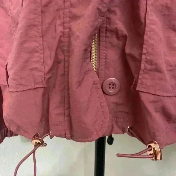 Jade & Ivory Pink Hooded Zip Up Jacket - Picture 3 of 8